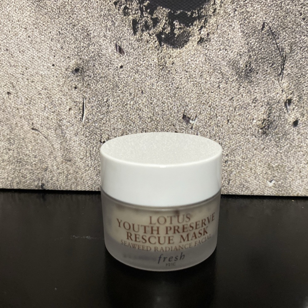 Fresh Lotus Youth Preserve Rescue Mask Travel Size 0.5oz/15ml‎ New No Box